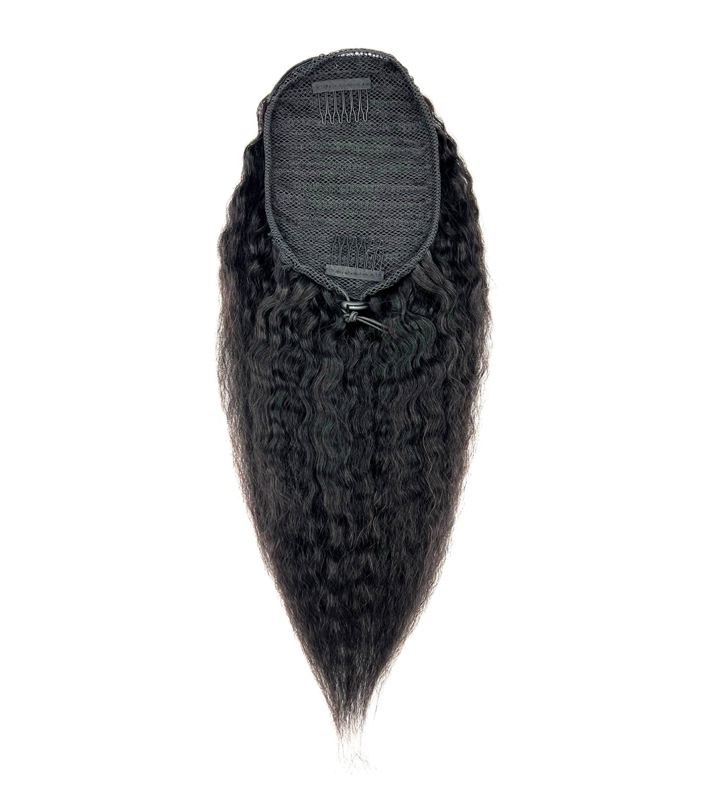 Naomi Natural Blowout Drawstring Ponytail.